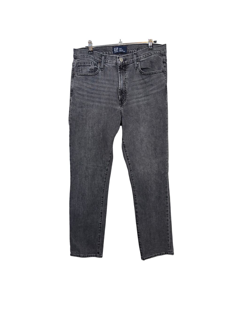 GAP Vintage Slim Jeans Womens 10/30R Black High Rise Stretch Black Wash
